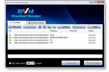 iLivid Features: Watch video within seconds after download Supports ...